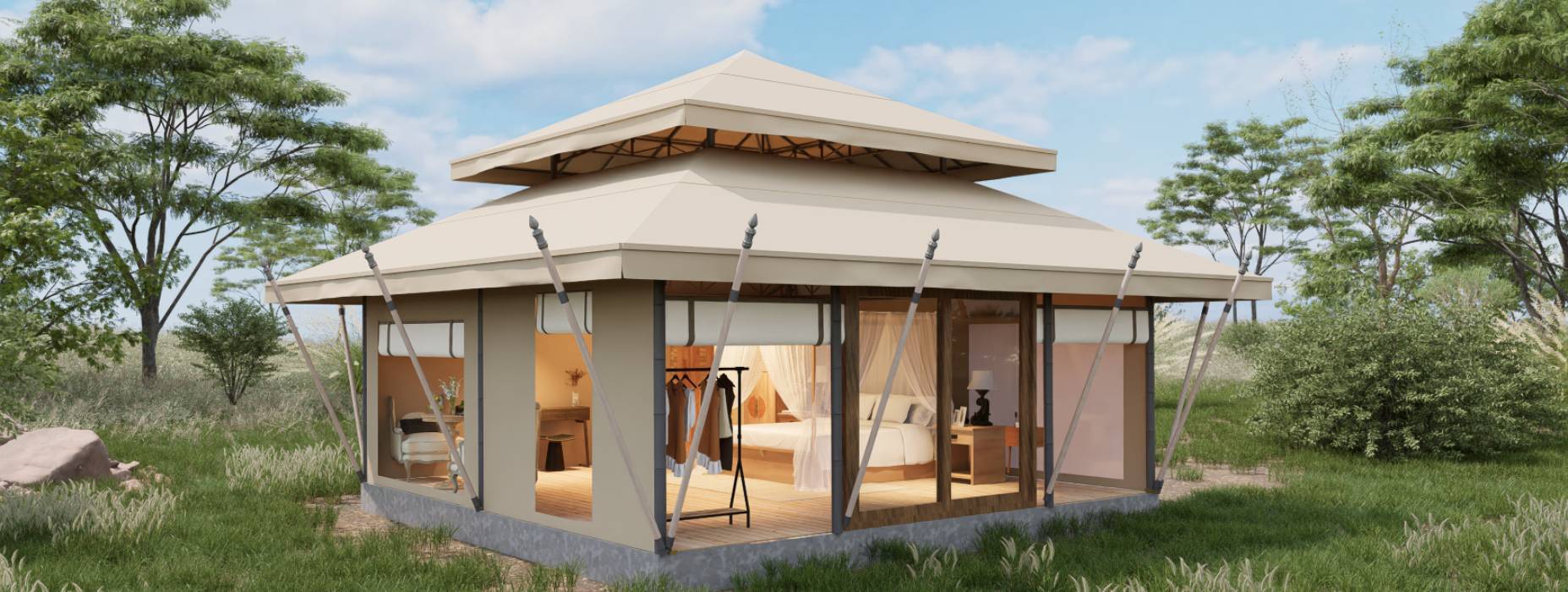 石城县户外野奢帐篷